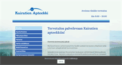 Desktop Screenshot of kairatienapteekki.fi